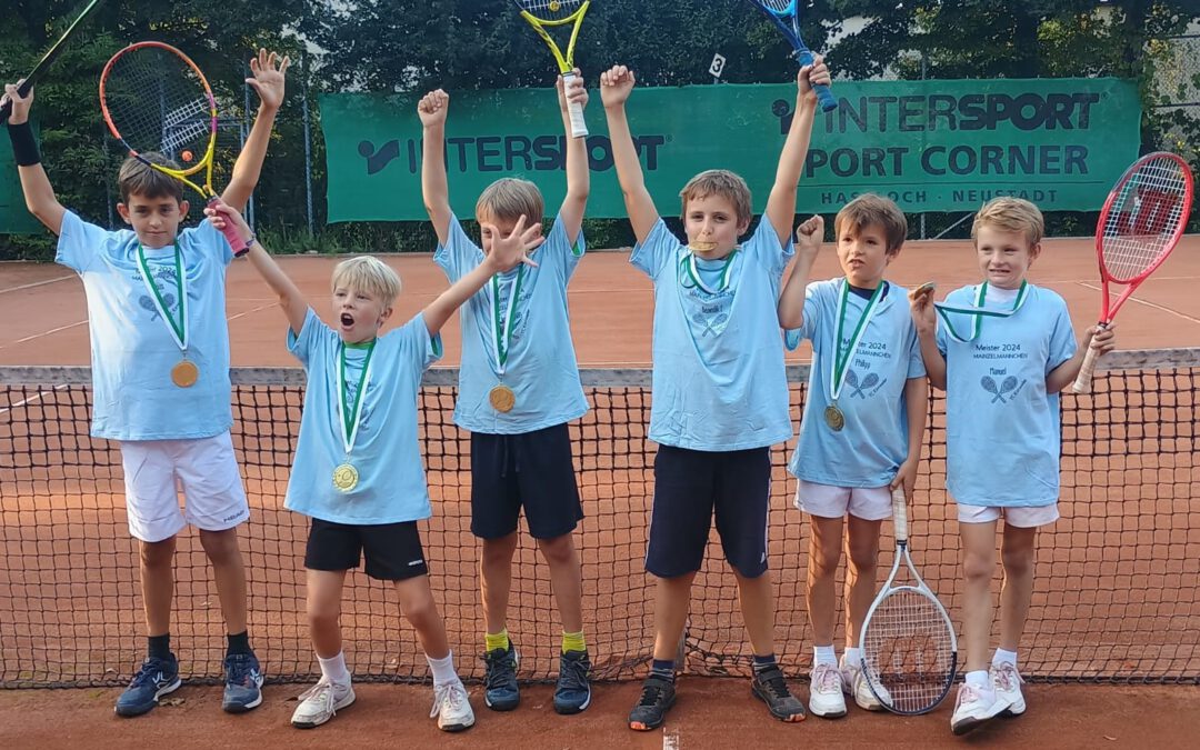 Erste Saison, erster Erfolg: Die U9-Mannschaft 