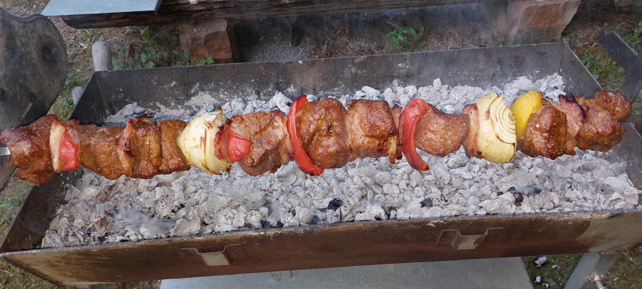 Spiessbraten von Helmut Platz / Helle